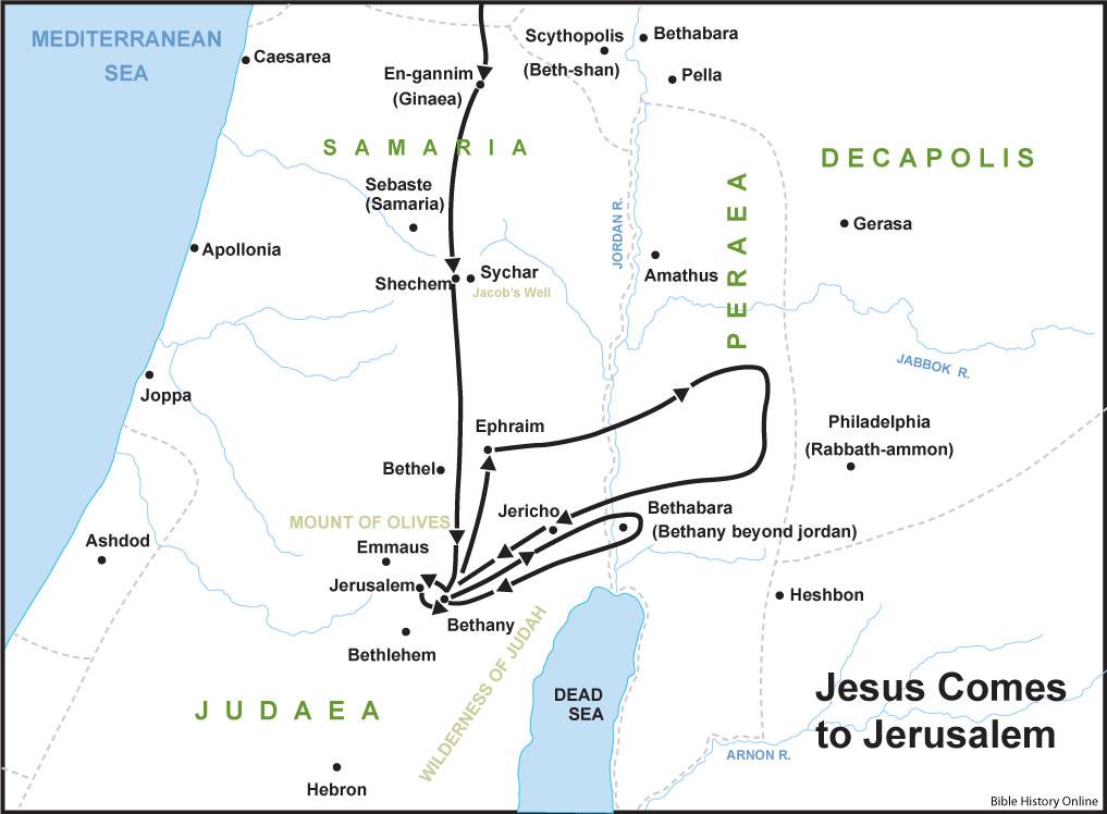 map of jesus journey        <h3 class=